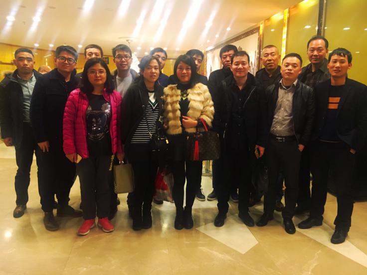 陜西康瑪斯2017年初會(huì)議全體員工合影